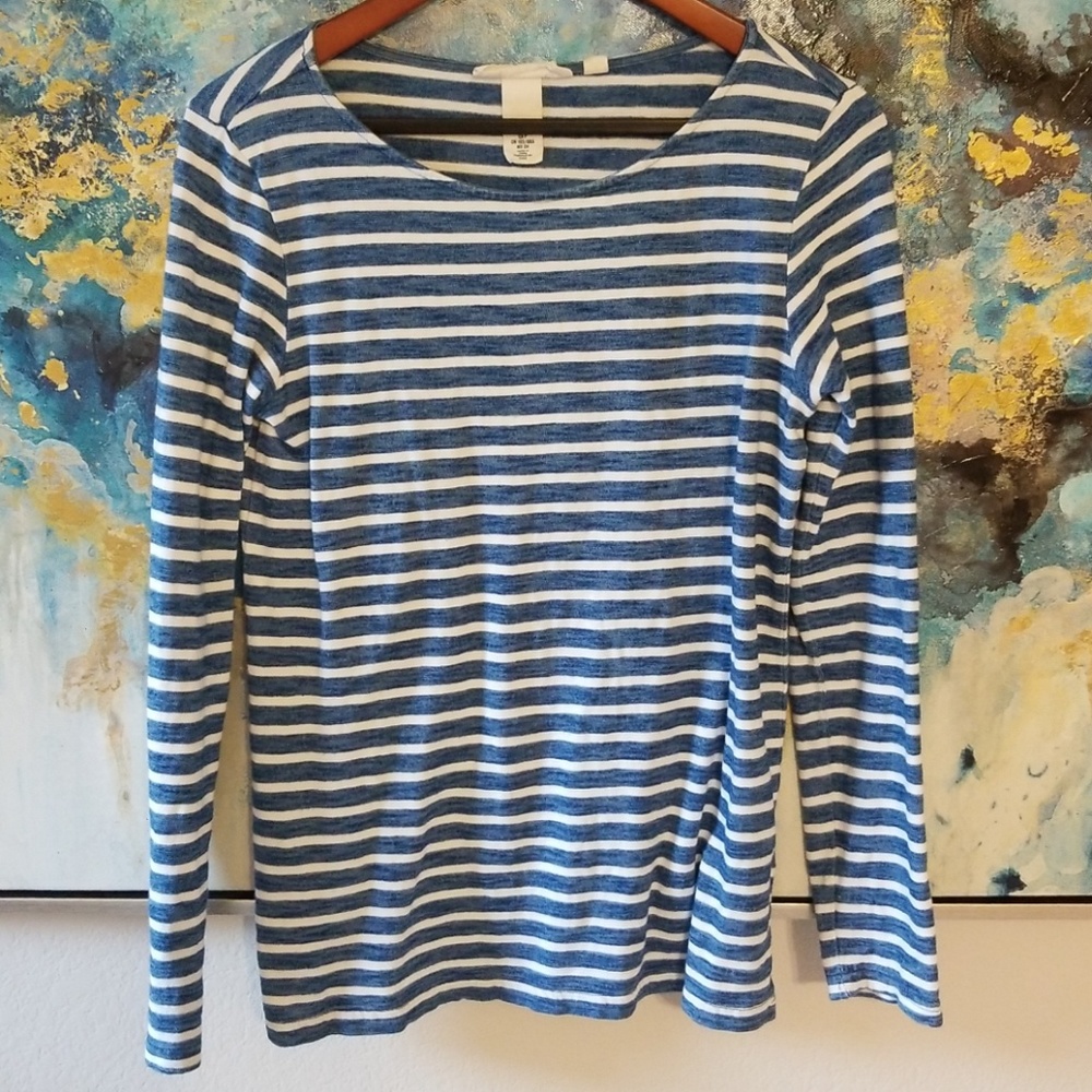H&M L.O.G.G. striped sweater